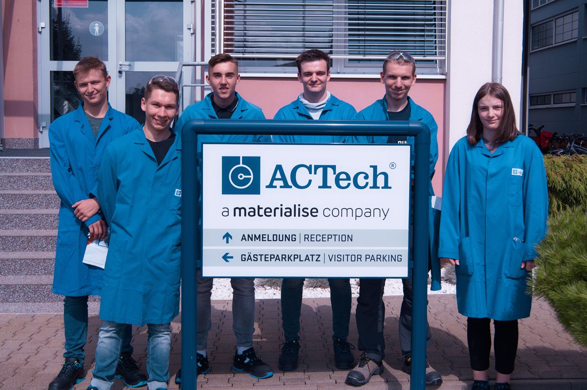 Ausbildungsstart bei ACTech 2021